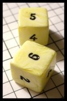 Dice : Dice - 6D - Swirel Yellow - SK Collection buy Nov 2010